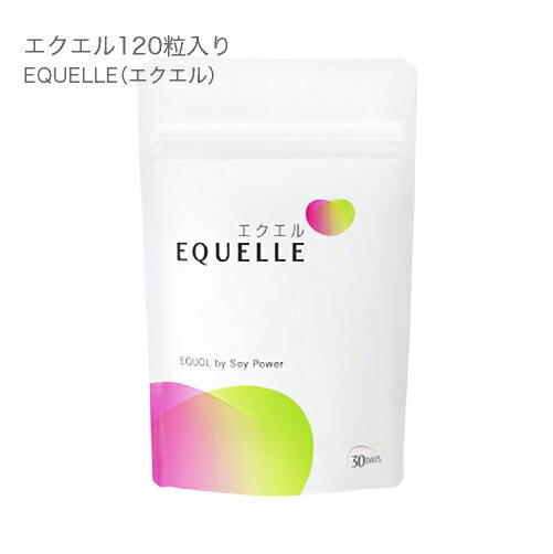 エクエル パウチ 120粒 1袋 大塚製薬 送料無料 エクオール 大豆イソフラボン サプリ EQUELLE 【メール便】 ただ今、ハイドロキノン誘導体＆アルブチン配合 美容ケアクリーム付き