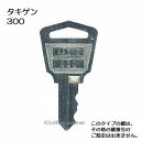 送料無料 ネコポス=速達=【合鍵】タキゲン(TAKIGEN) 鍵 300 300番 #300 AA213 純正キー スペアキー