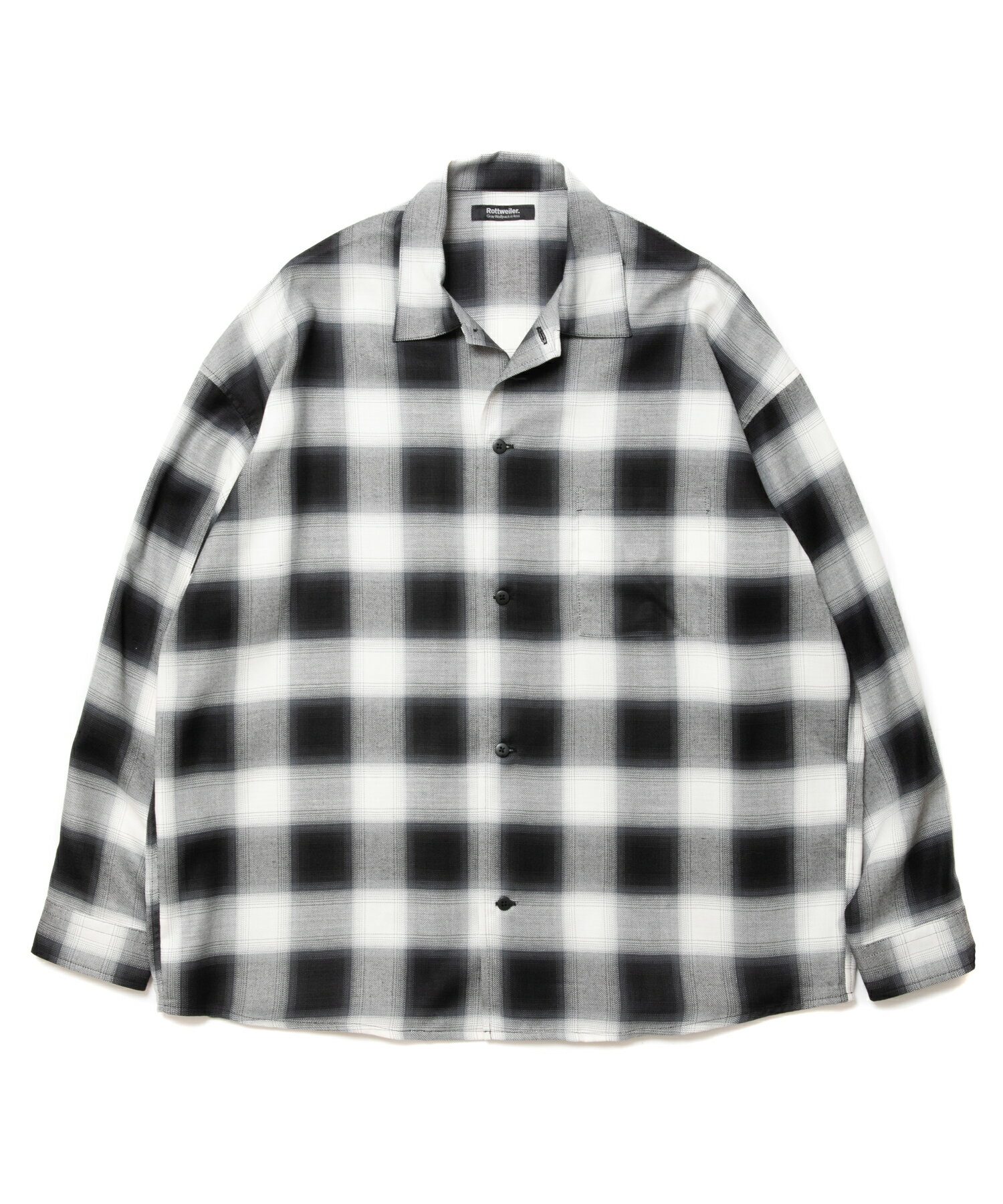 極美品 Rott weiler ロットワイラー モッズコート フード 黒 M ROTTWEILER (ロットワイラー)Double Breasterd Coat (ダブルブレスト