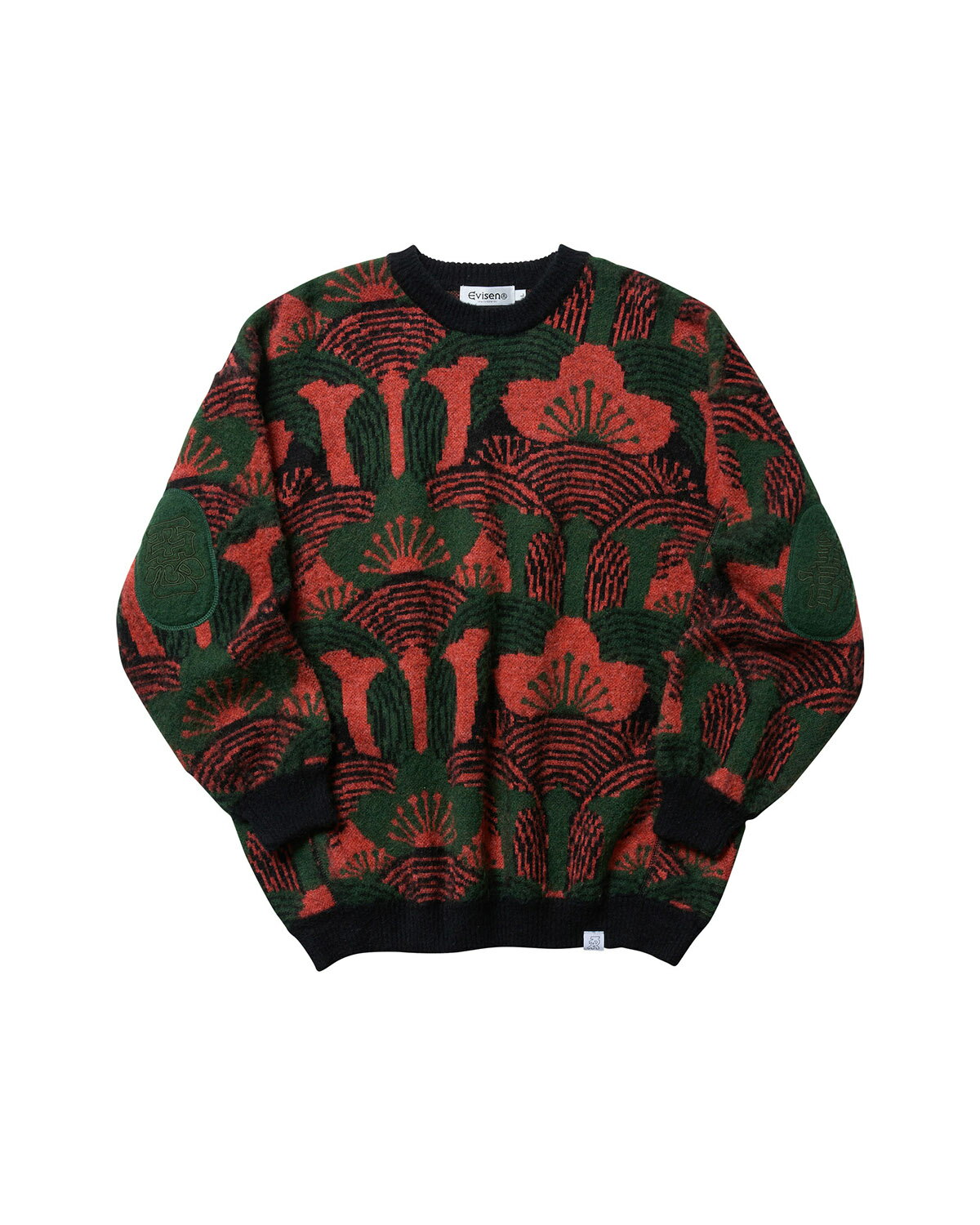 Evisen Skateboards　 KABUTO MOHAIR CREW KNIT 25FW_KN01 EVISENSKATEBOARDS エビセン　エビセンスケ..