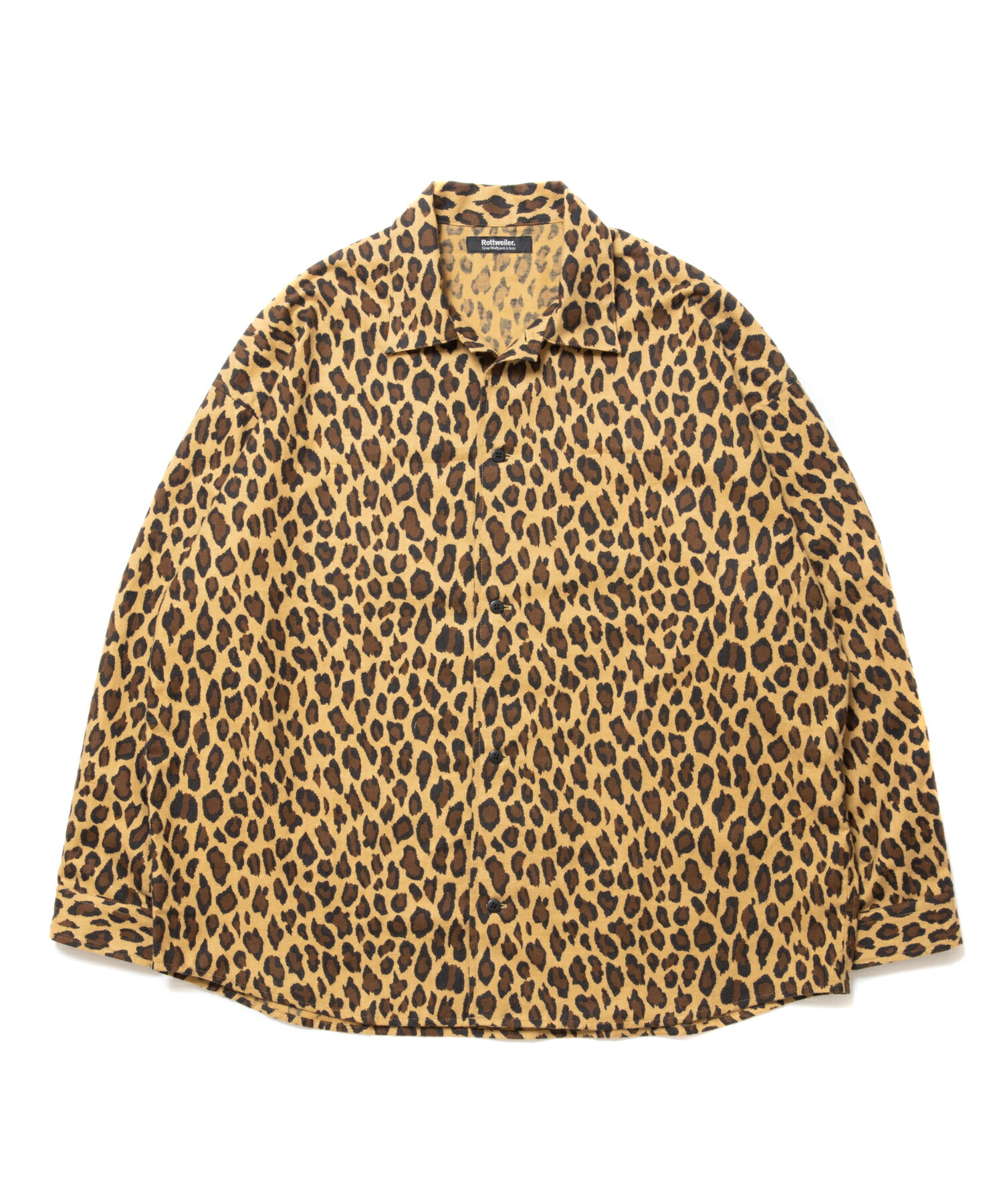 （SALE）ROTTWEILER R9 LEOPARD SHIRT（LEOPARD）RW23A0211 ロットワイラー