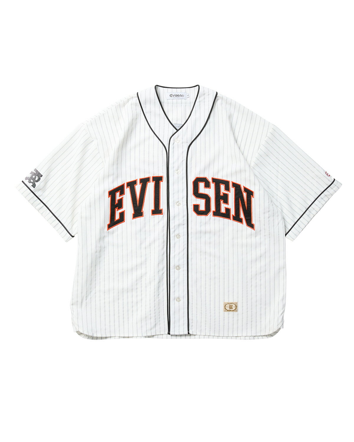 Rakuten - Evisen Skateboards OFFICIAL REPLICA BASEBALL SHIRT 26SS-S03 EVISENSKATEBOARDS エビセン　エビセンスケートボード