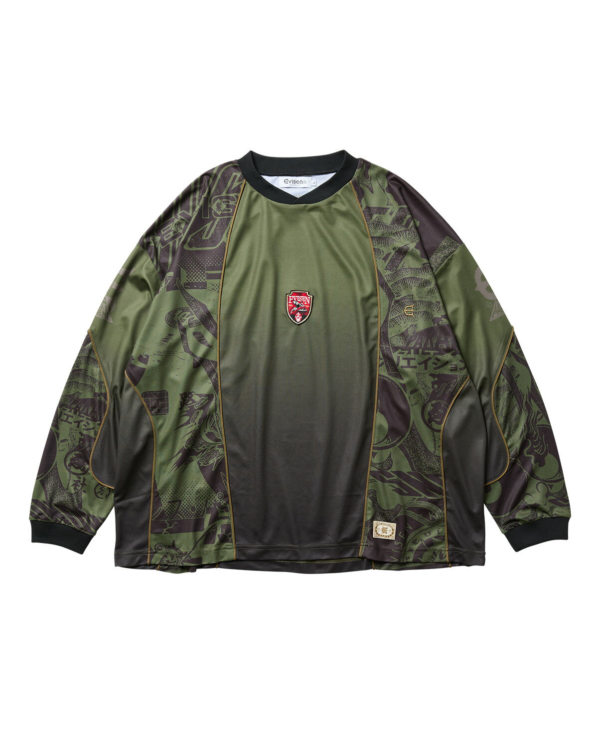 Evisen Skateboards PHEASANT MOTO JERSEY 26SS-SW07 EVISENSKATEBOARDS エビセン　エビセンスケー...