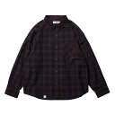 Evisen Skateboards　　　 SEERSUCKER PLAID L/S SHIRT EVISENSKATEBOARDS エビセン