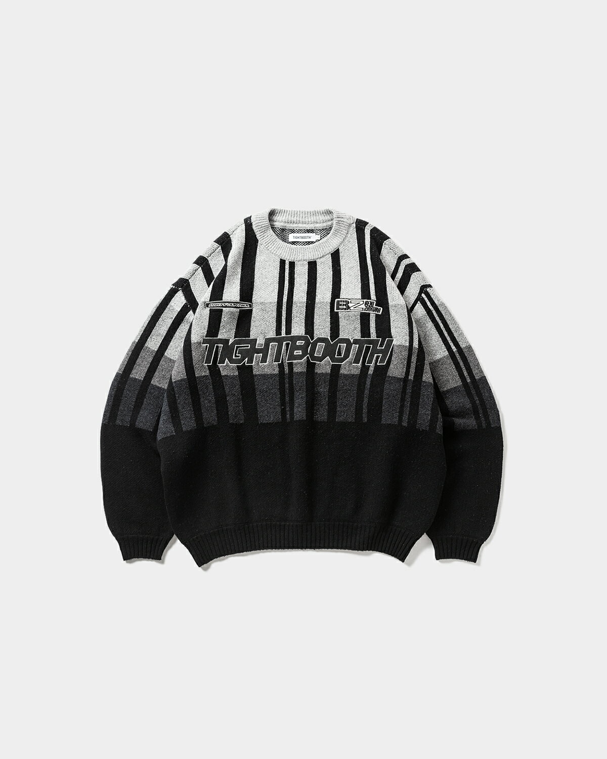 TIGHTBOOTH JQ KNIT SWEATER - TIGHTBOOTH x 紅桜 FW25-RC06 TIGHTBOOTH PRODUCTION タイトブースプロダクション