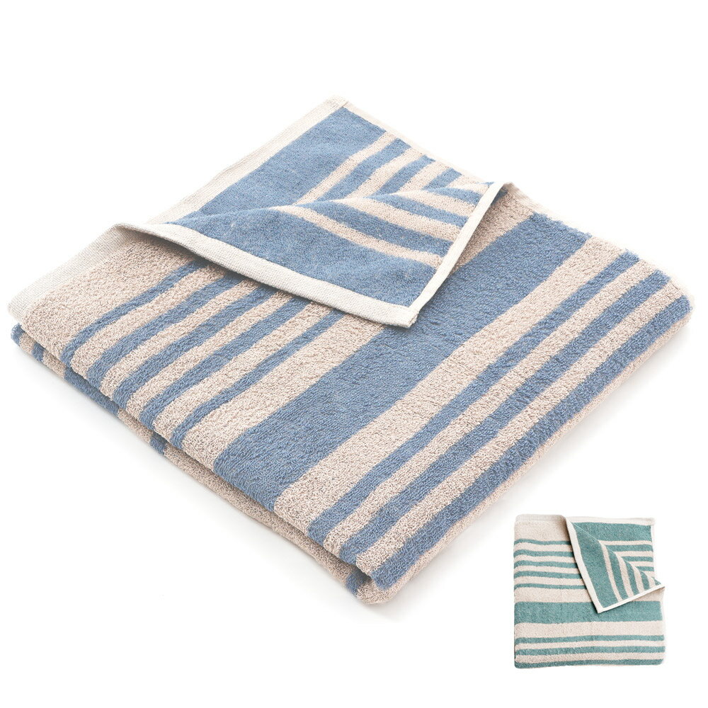 リネン コットン バスタオル 吸水 速乾 コットンリネンパイルバスタオル 67×140cm | 麻 linen リネンタオル 天然素材 通気性 乾きやすい 硬め シャリ感 ガシガシ メンズ サウナ 丈夫 長持ち ホテル仕様 北欧風 ナチュラル