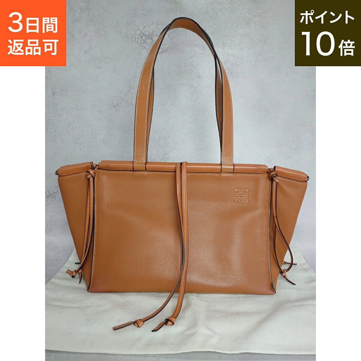 LOEWE ロエベ トートバッグ ナイロン レザー ブラウン 肩掛け ハンド 楽天市場】ロエベ トートバッグ（カラーブラウン）（バッグ・小物