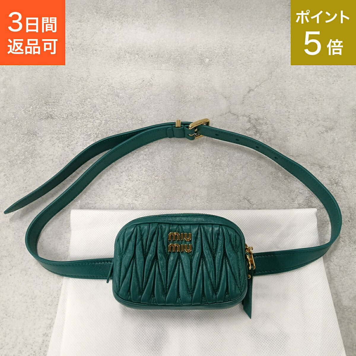 楽天市場】ミュウミュウ ショルダー（カラーグリーン）（バッグ 