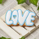 【LOVE】 アイシングクッキー かわいい お菓子 ギフト 結婚式 プチギフト クッキー ギフト アイシングクッキーleap