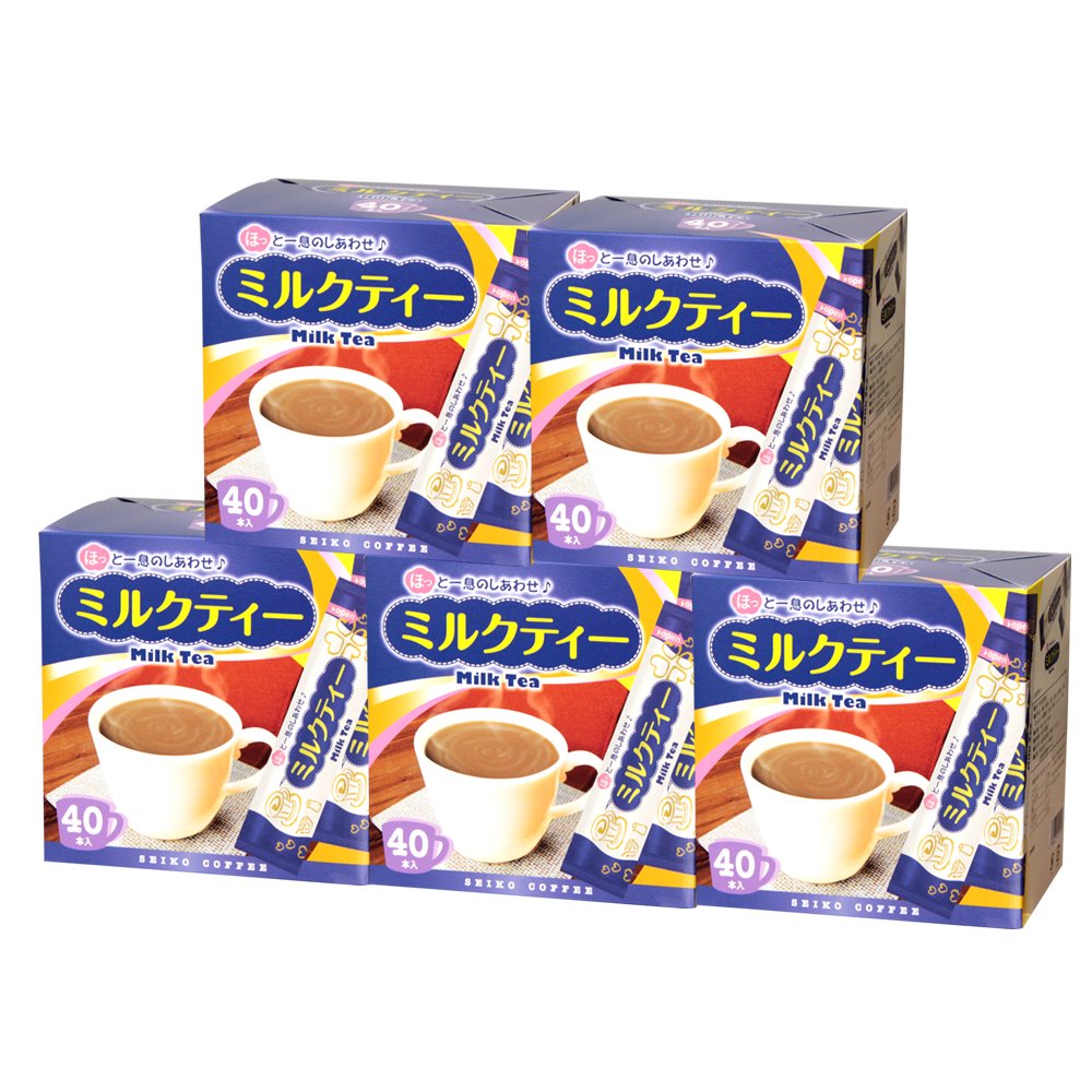 スティック 人気のミルクティー200本【インスタントコーヒースティック】【カフェ工房】