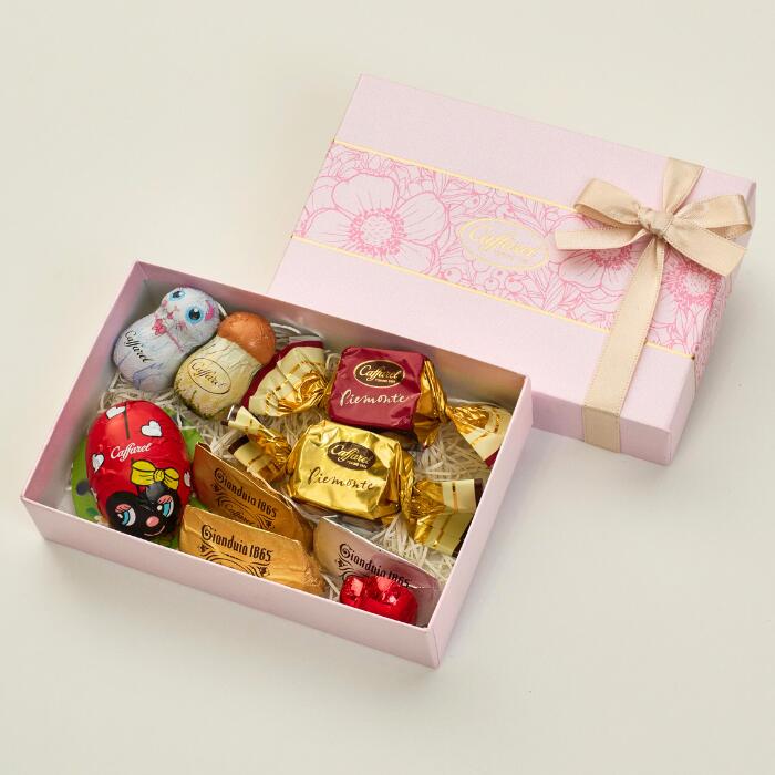 【 公式 カファレル caffarel 】 ギフト ピッコラ 【 父の日 お中元 お菓子 スイーツ プレゼント 2000円 チョコ チョコレート 詰め合わせ おしゃれ 個包装 ジャンドゥーヤ 高級 神戸 プチギフト 大人 高級 おしゃれ チョコレートブランド 】のサムネイル