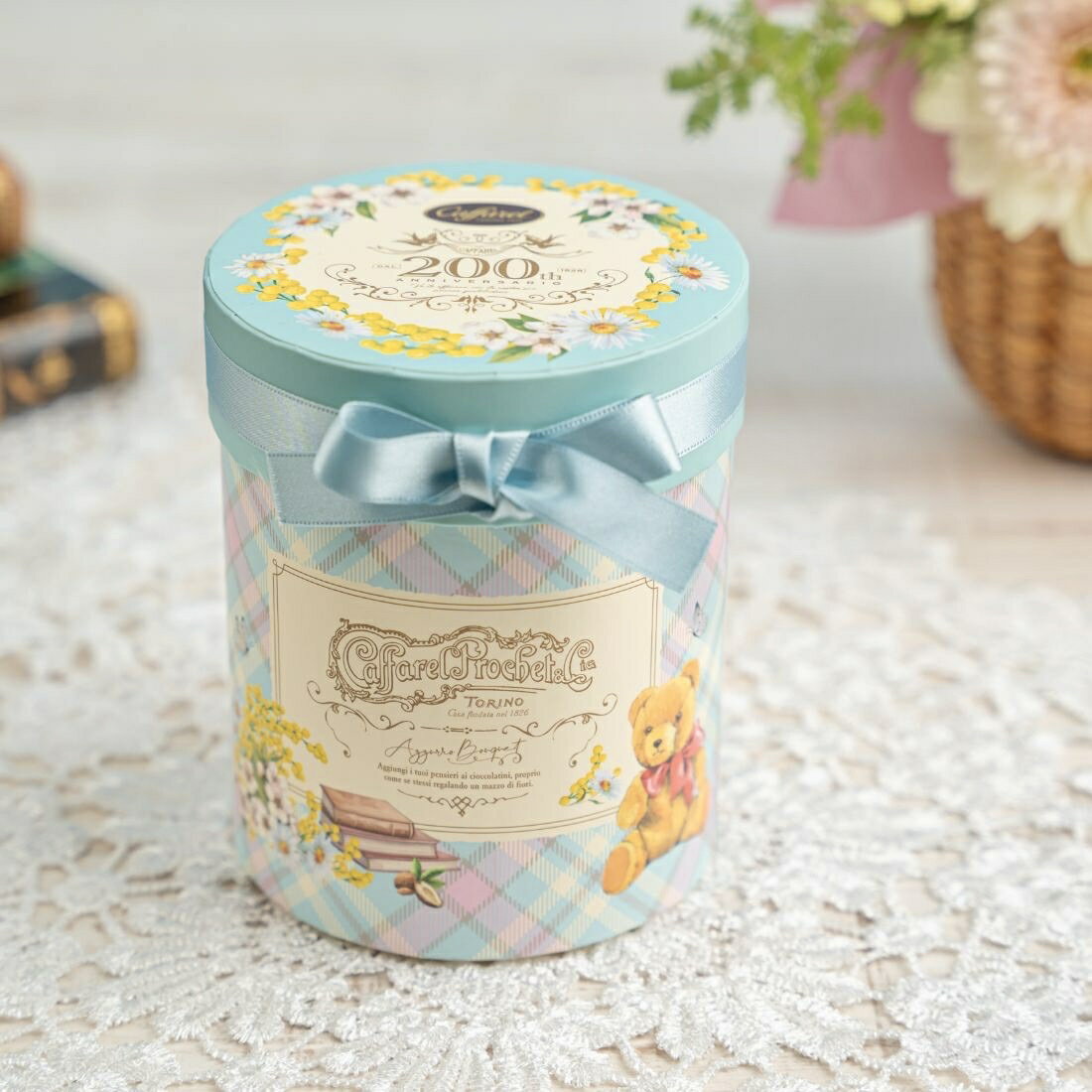 プリマヴェーラコレクション2026【公式 カファレル caffarel】フィオレッタ ギフトボックス【 ホワイトデー お菓子 プチギフト 可愛い かわいい チョコレート 個包装 子ども ギフト くま プレゼント おしゃれ ジャンドゥーヤ イタリア ご褒美スイーツ 】