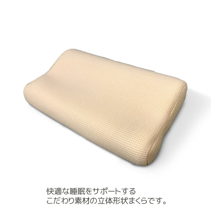 モールドメッシュピロー 高質 約30×50cm メッシュ カバー脱着式 まくら高級 洗える モールドウレタン 通気性 さらさら 枕 立体 3D ウレタン もっちり しっかりめ 寝具 快眠 肩こり ストレートネック スマホ首 夏 オールシーズン 父の日 母の日 敬老の日