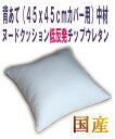 ヌードクッション 背当(45x45cmカバー用) 中材は “...