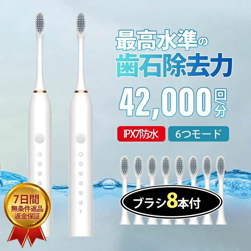 ★SALE特価 更にポイント10倍★ 電動歯ブラシ 替えブラシ ブラシ 充電式 歯ブラシ IP...