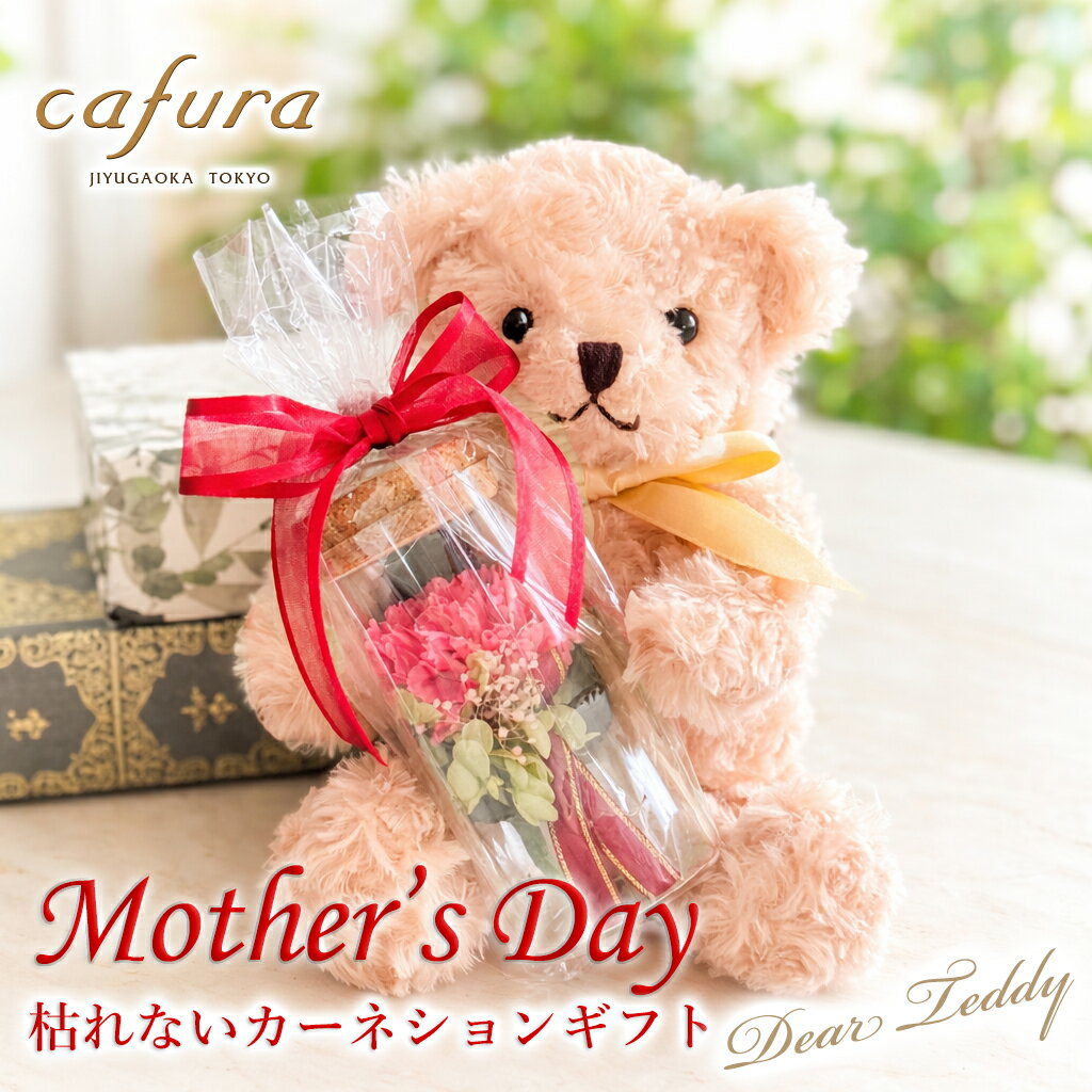母の日 プリザーブドフラワー 一輪のバラ 花 テディベア ぬいぐるみ ベージュ 女性 誕生日プレゼント くまのぬいぐるみ プレゼント 女友達 誕生日 電報 花束 ブーケ 母 義母 祖母 妻 退職 送別 かわいい 贈り物 お祝い くま ブリザードフラワー 祝電 結婚式 還暦祝い