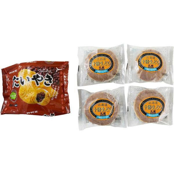 江戸屋 十勝生どらとたい焼き4尾 440408 ギフト グルメ 送料無料 【産直】[24]