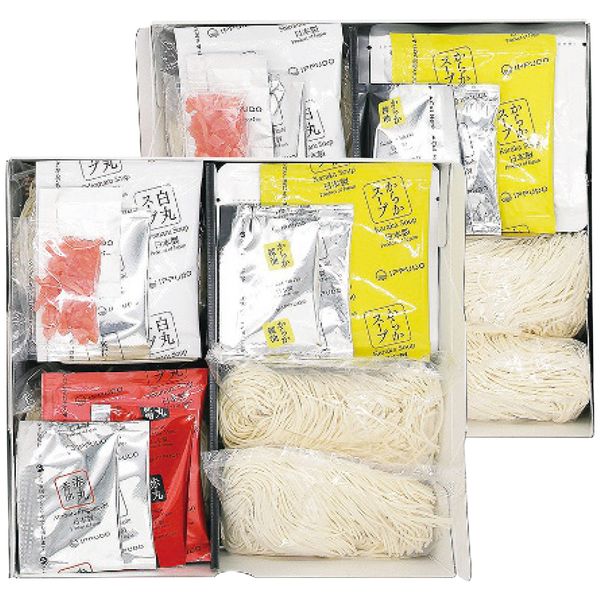 博多一風堂 一風堂博多絹ごしラーメンセットF ギフト お歳暮 送料無料【産直】[24]