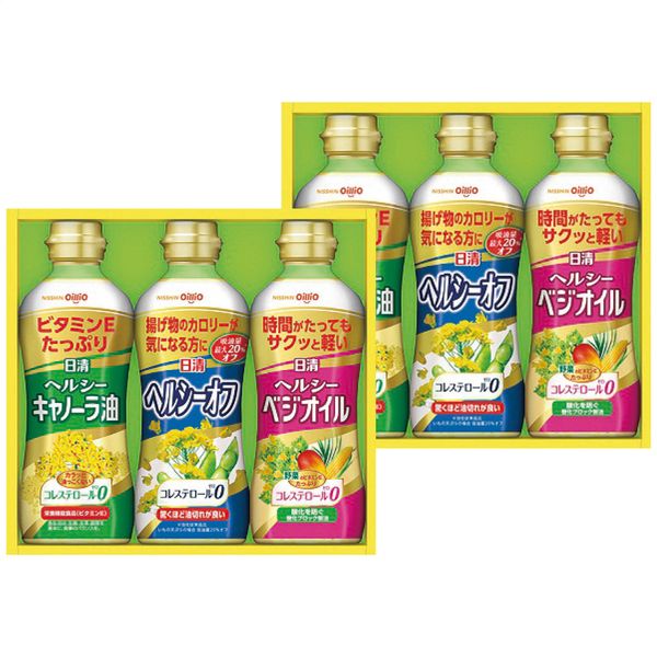 ニッシンオイリオ ヘルシーオイルギフト ギフト お歳暮 送料無料[24]
