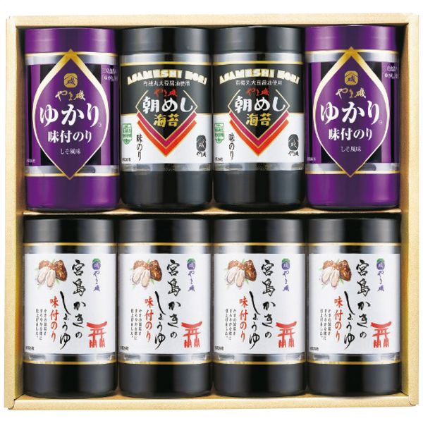 やま磯 味付海苔カップ詰合せ ギフト お歳暮 送料無料[24]
