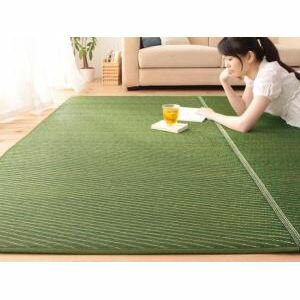 30タイプから選べる国産ふっくらい草ラグ【Sidy】シディ　140×200cm [00]