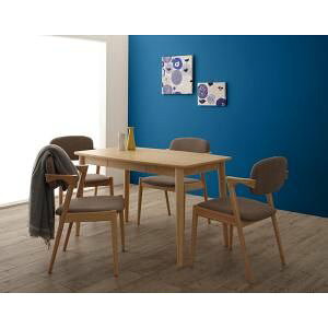 Four-Piece Set - 北欧スタイルダイニング OLIK オリック 5点セット(テーブル+チェア4脚) W115[00]