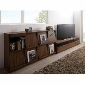 【ポイントUp4倍】リビングボードが選べるテレビ台シリーズ TV-line テレビライン 3点セット(テレビボード＋フラップチェスト×2) 幅180[00]