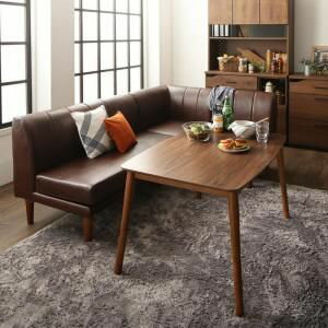 ★ポイントUp4．5倍★年中快適 こたつもソファも高さ調節 リビングダイニングセット Rozel ロゼル 4点セット(テーブル+2Pソファ1脚+1Pソファ1脚+コーナーソファ1脚) W105[00]