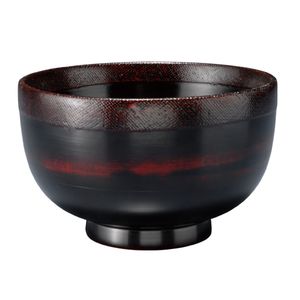 どんぶり 500ml 木製 布張り丼 漆 丼 天然木 食器 曙 若兆[01]