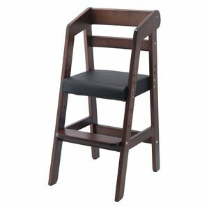 木製ベビーチェアー ダークブラウン （入数：1点）[09]