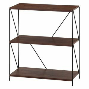 EZBOワイヤーラック3段 60幅 MBR ミドルブラウン （入数：1点）[09]