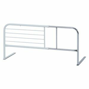 商品サイズ（mm）全体：幅950〜1200×奥行400×高さ450、折りたたみサイズ：980x25x450mm、鉄厚：0.7mm商品重量（kg）2.4梱包サイズ外箱：幅935 × 奥行125 × 高さ480 内箱：幅925 × 奥行470 × 高さ35素材材質：■構造部材：金属(鋼) ■表面加工：エポキシ樹脂塗装/メッキ(クロム)カラー（柄）ホワイト入数3点JANコード4953980128492注意事項※商品画像の小物等は商品に含まれておりません。 ※画面上のカラーはブラウザや設定により、実物とは若干異なる場合がございます。 あらかじめご了承の上ご注文ください。関連商品スライドベッドガード(横伸縮)ハイWH12849 ホワイト （入数：3点）スライドベッドガード(横伸縮)ハイBR12850 ブラウン （入数：3点）スライドベッドガード(横伸縮)ハイWH12849 ホワイト （入数：3点）【注意事項】メーカー直送の商品となります。お届け先が、北海道、沖縄、離島になる場合、別途送料が必要になる場合がございます。