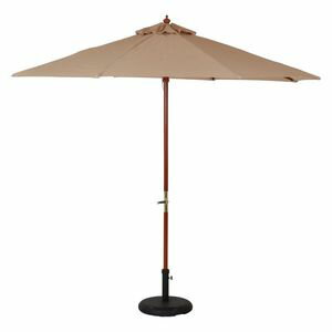 木製パラソル 270cm アイボリー 270IV （入数：1点）[09]