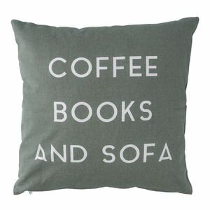 クッションカバー 45*45 COFFEE グリーン （入数：6点）[09]