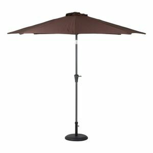 【ポイントUp4倍】アルミパラソル 270cm ブラウン （入数：1点）[09]