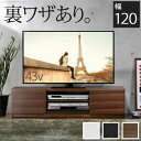 【ポイントUp4倍】テレビ台 テレビボード ローボード 背面収納TVボード 〔ロビン〕 幅120cm AVボード 鏡面キャスター付きテレビラックリビング収納【代引不可】 11