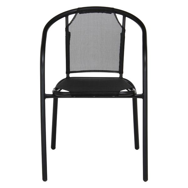 スタッキングチェアBK FBC-01(33903) ブラック (入数:2点)[09] [2]