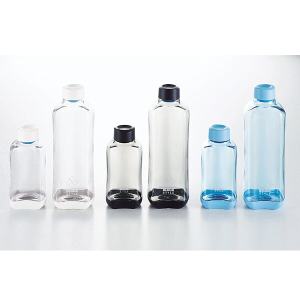 水筒　スポーツボトル　ブロックスタイル　PCアクアボトル　500ml　クリア　H-6031...