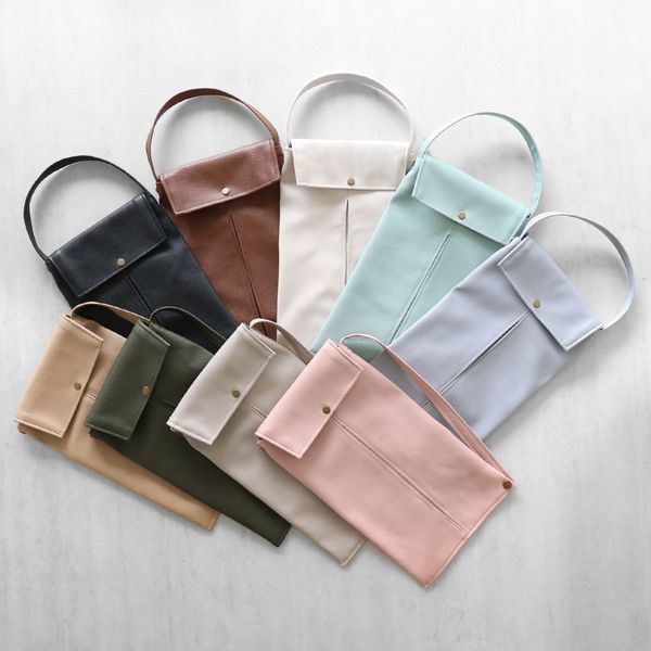 ティッシュケース TC-H19 BK (ブラック) [01] [2]