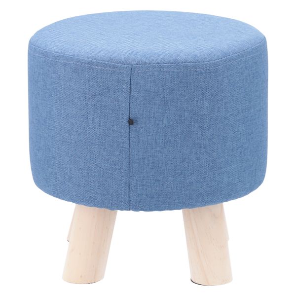 ミニファブリックスツール ラウンドブルー (入数:1点)[09] [3]