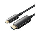 T_CNg USB Type-CTo HDMI ϊP[u t@Co[ 10m 4K/60Hz ubN 500-KC037-10 1{[21]