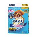 ■サイズ・色違い・関連商品■無香消臭タイプ レギュラー1パック（72枚）■無香消臭タイプ ワイド1パック（36枚）■無香消臭タイプ スーパーワイド1パック（15枚）■無香消臭タイプ レギュラー1パック（112枚）[当ページ]■無香消臭タイプ ワイド1パック（54枚）■無香消臭タイプ スーパーワイド1パック（23枚）■香り消臭タイプ ホワイトフローラル＆グリーングラスの香り レギュラー1パック（108枚）■香り消臭タイプ ホワイトフローラル＆グリーングラスの香り ワイド1パック（52枚）■商品内容●レギュラーサイズの112枚入りです。●オシッコを瞬間吸収して長時間ニオイを閉じ込める無香消臭タイプ。●オシッコ3回分(約90cc)をしっかり超吸収。(※小型犬の平均オシッコ量から算出。)■商品スペック種類：ペットシートサイズ：レギュラー寸法：W44×D32cm吸水量目安：90cc材質・素材：表面材:ポリオレフィン・ポリエステル不織布、吸水材:綿状パルプ・吸水紙・高分子吸水材、防水材:ポリエチレンフィルム、結合材:ホットメルト接着剤、外装材:ポリエチレンフィルムその他仕様：●代表的な犬種:ミニチュア・ダックスフンド、トイ・プードル、チワワ、パピヨン、マルチーズなど(あくまで目安ですので使用方法に合わせてサイズをご確認ください。)シリーズ名：デオシート■送料・配送についての注意事項●本商品の出荷目安は【1 - 5営業日　※土日・祝除く】となります。●お取り寄せ商品のため、稀にご注文入れ違い等により欠品・遅延となる場合がございます。●本商品は仕入元より配送となるため、沖縄・離島への配送はできません。[ 667989 ]
