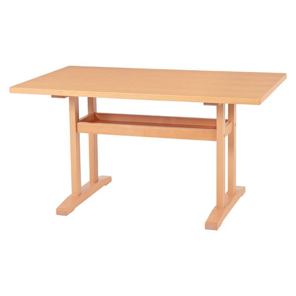 ダイニングテーブル 食卓テーブル 約幅120cm ナチュラル 木製脚付き 組立品 ケルト リビング ダイニン..