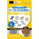 （まとめ）トレビオライフ メダカ稚魚のエサ 25g 川魚用フード 