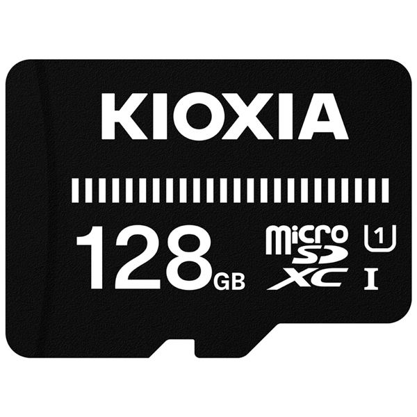 KIOXIA UHS-I対応 Class10 microSDXCメモリカード 128GB KMUB-A128G[21]