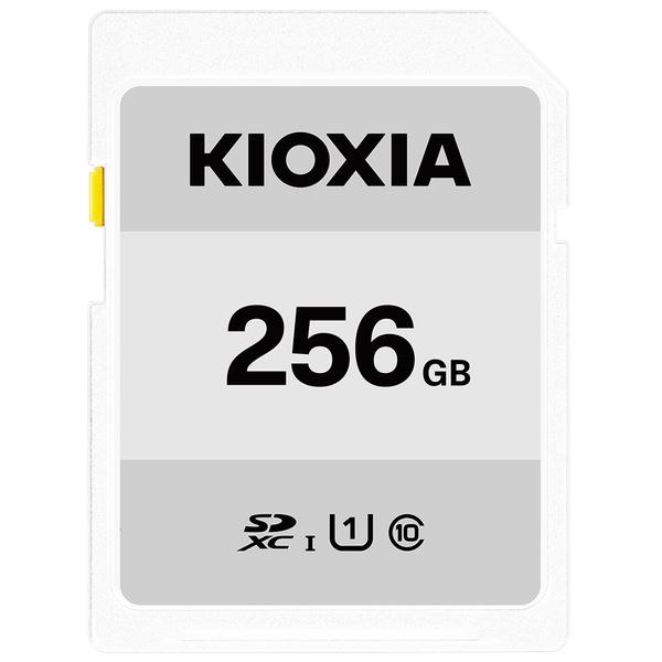 KIOXIA UHS-I対応 Class10 SDXCメモリカード 256GB KSDB-A256G[21]