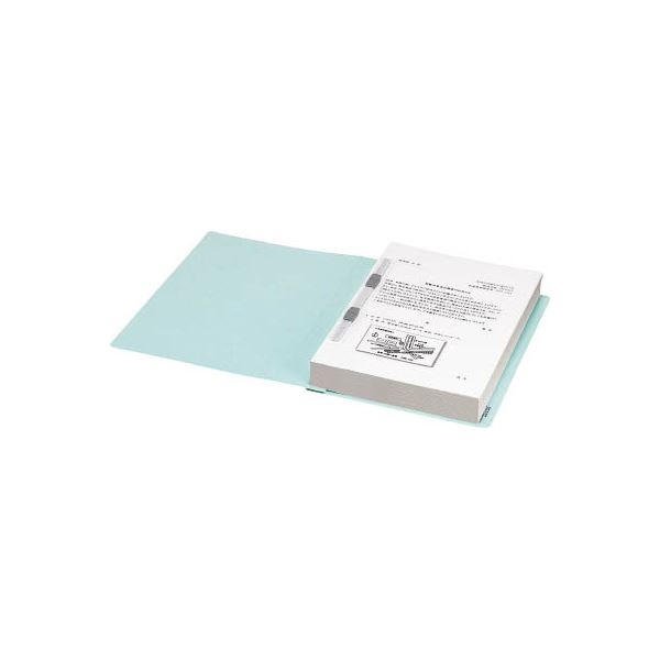 (まとめ) コクヨ フラットファイルX(スーパーワイド) A4タテ 400枚収容 背幅43mm 緑 フ-X10G 1セット(10冊) 【×4セット】[21]