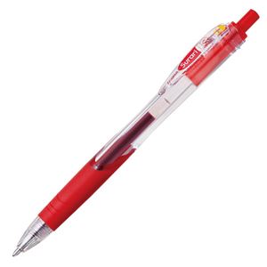 (まとめ) ゼブラ 油性ボールペン スラリ 1.0mm 赤 BNB11-R 1本 【×60セット】[21]