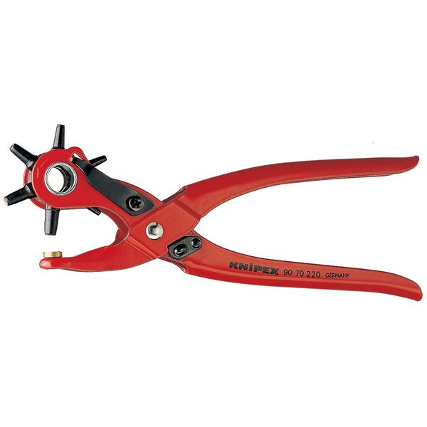 KNIPEX（クニペックス）9070-220 回転パンチプライヤー （SB）[21]