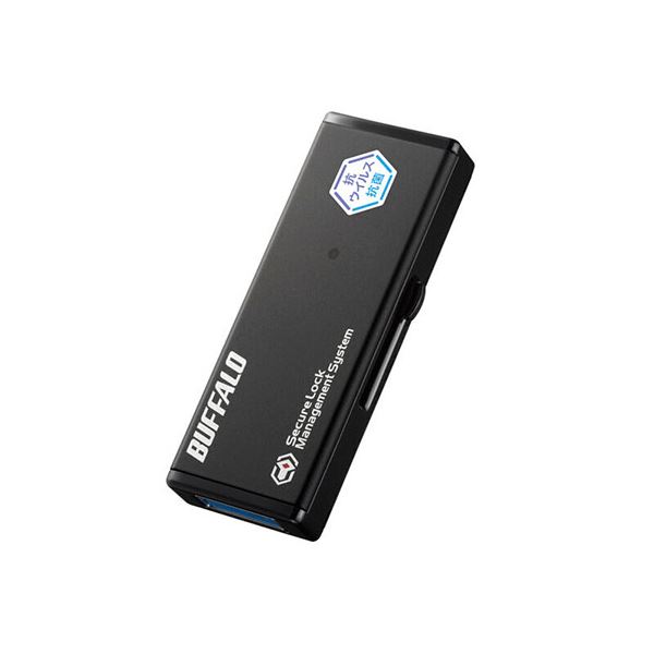 BUFFALO バッファロー USBメモリー 4GB 黒色 RUF3-HSVB4G[21]